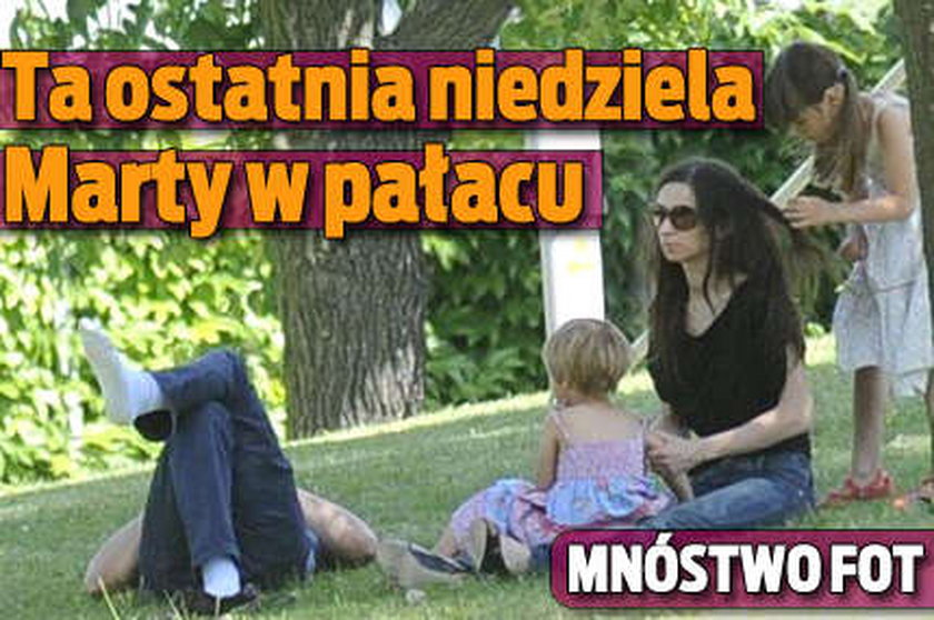 Ostatnia niedziela Kaczyńskiej w pałacu! MNÓSTWO FOT