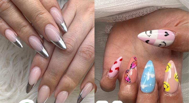 Nail experts shared which trends are expected to be in and out of style this winter. Huan N. Pham/Shutterstock