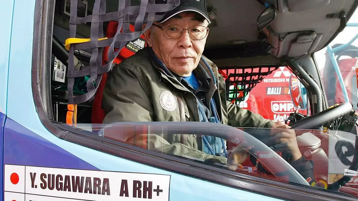 Yoshimasa Sugawara - najstarszy uczestnik Rajdu Dakar 2016