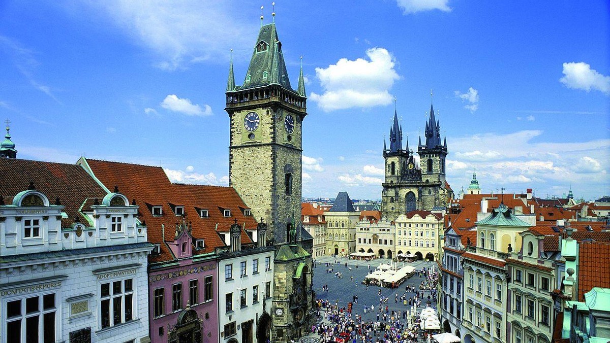 Praga Czechy stolica stare miasto