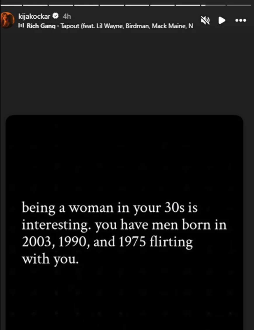 "ONI 2003. GODIŠTE FLERTUJU SA MNOM" Kija Kockar USIJALA MREŽE izjavom o muškarcima (FOTO)