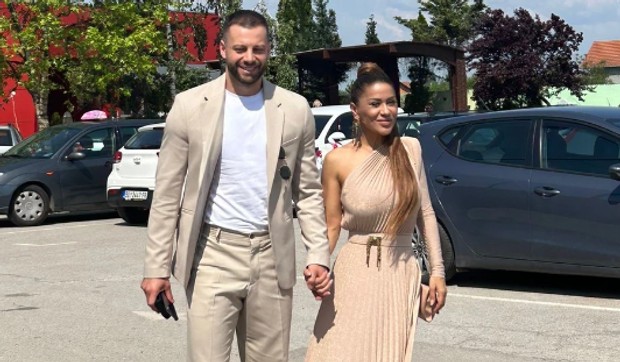 Mina Kostić sa partnerom