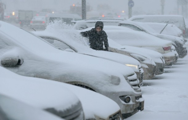 RUSSIA SNOWFALL