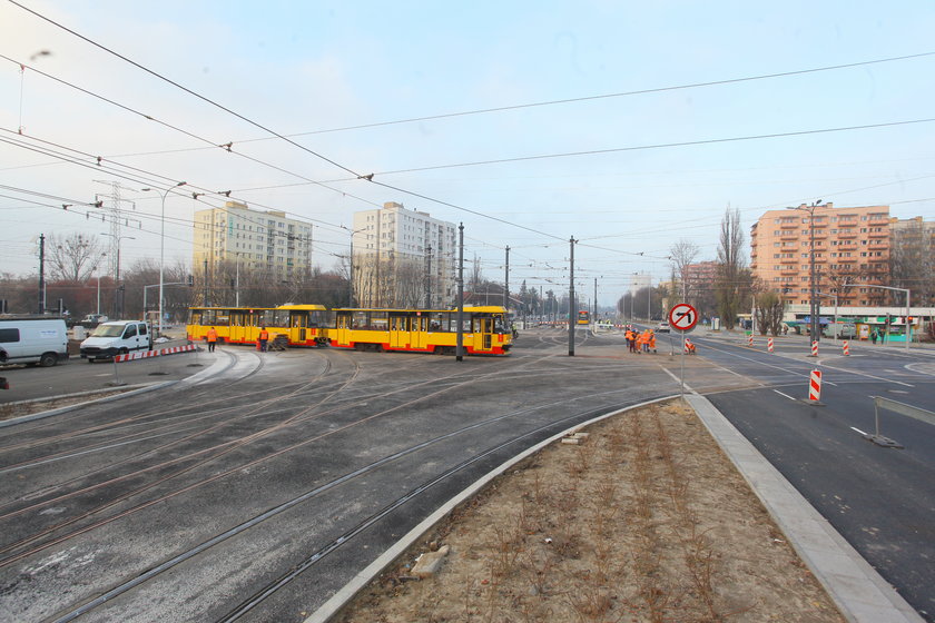 Ostatnie prace na Mokotowie. W niedzielę drogowcy otworzą Wołoską