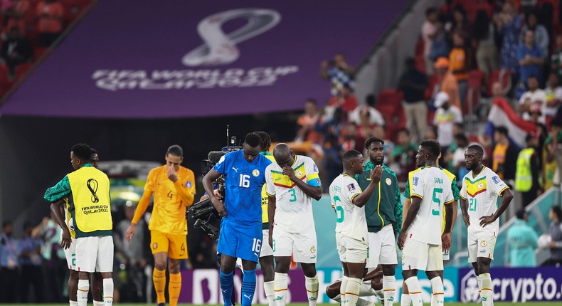 Le Sénégal s'est battu vaillamment, mais n'a pas réussi à vaincre les Pays-Bas lors de la Coupe du Monde de la FIFA (IMAGO/Lan Hongguang/Xinhua)