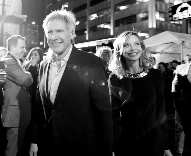 Harrison Ford i jego żona Calista Flockhart