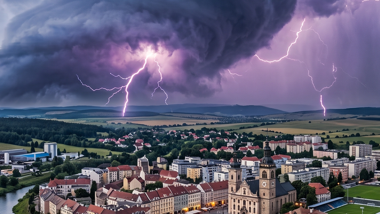 V piatok sa môžu na viacerých miestach Slovenska vyskytnúť búrky. 