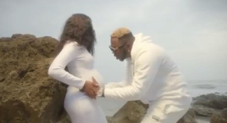 Medikal confirms Fella Makafui's pregnancy with new video