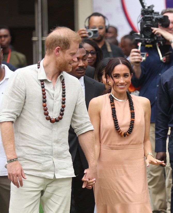 Megan Markl i princ Hari u Nigeriji