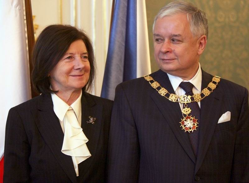 Maria i Lech Kaczyński, fot. Maciej Chojnowski/KPRP