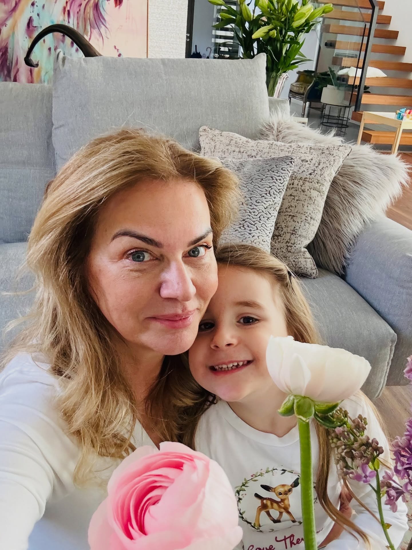 Europoslankyňa Monika Beňová a jej dcérka Lea. 