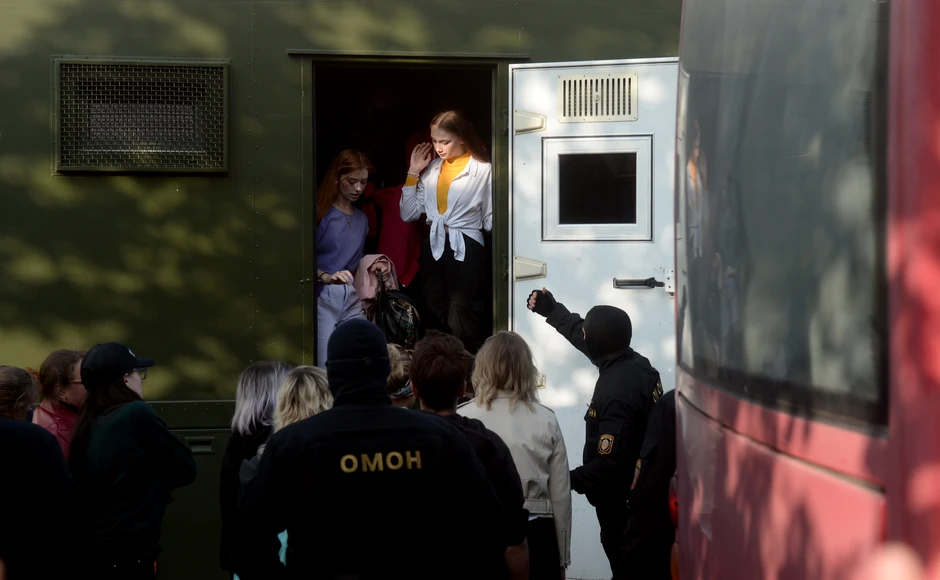 Protesti žena u Minsku