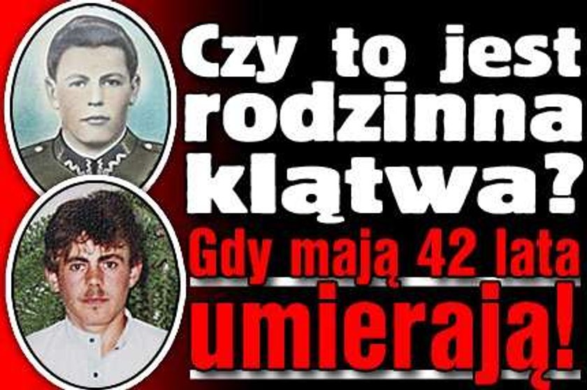 Groza! Gdy mają 42 lata, umierają