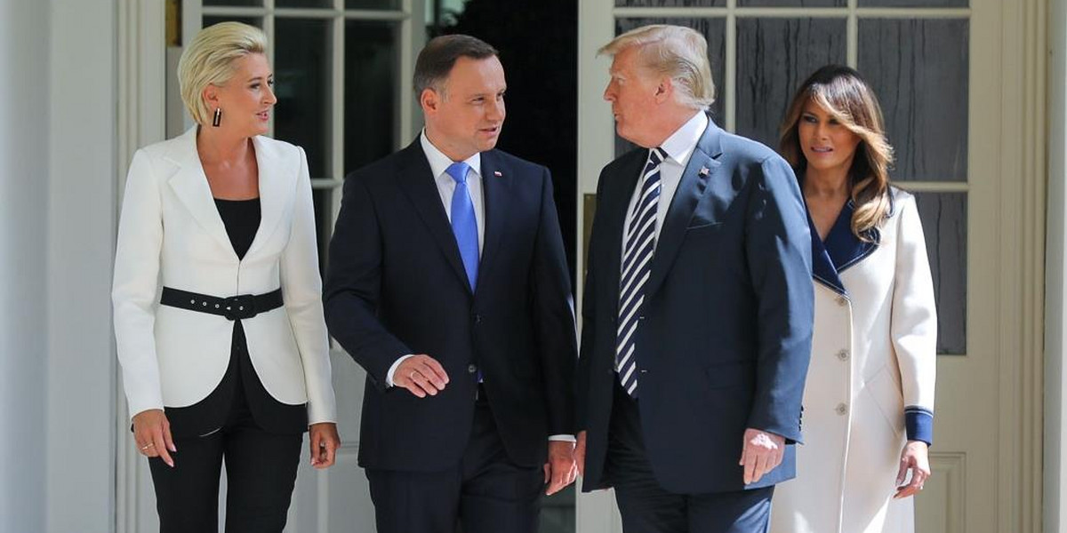 Andrzej Duda i Agata Kornhauser-Duda