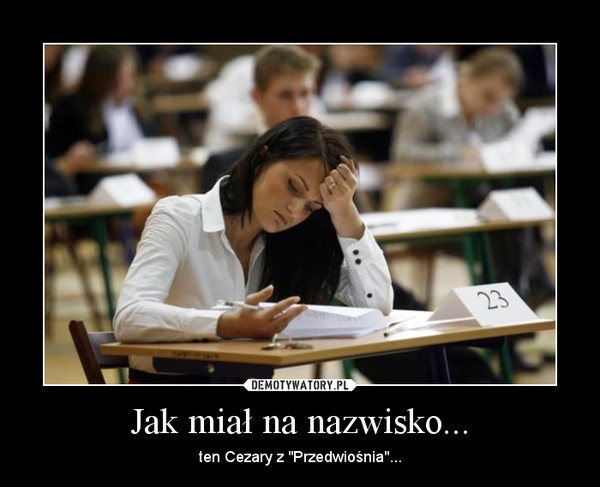 Matura szyderczym okiem internautów