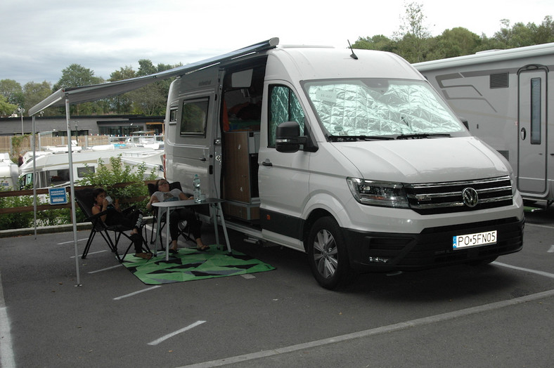 Volkswagen Crafter kamper – podróż po Norwegii