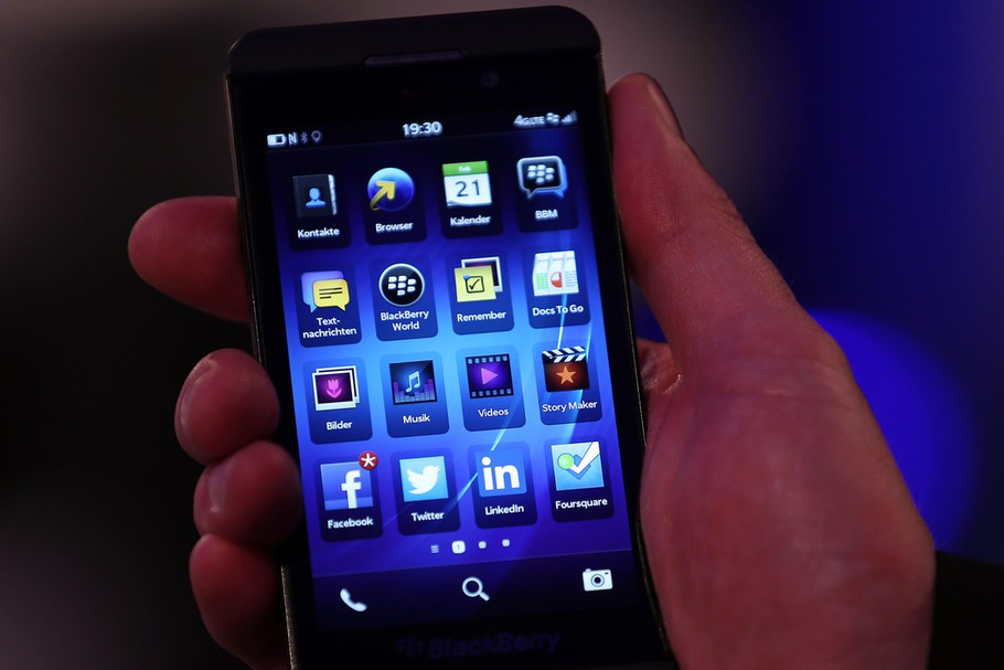 Smartphone System Blackberry Z10