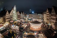 Frankfurt Poczdam Berlin dekoracje iluminacja Boże Narodzenie