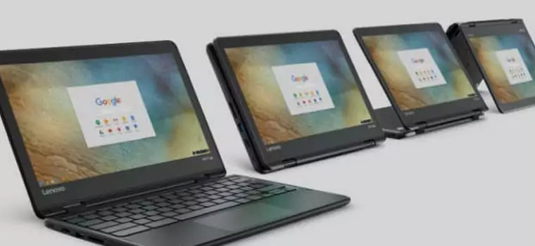 Lenovo pokazuje cztery Chromebooki dla uczniów