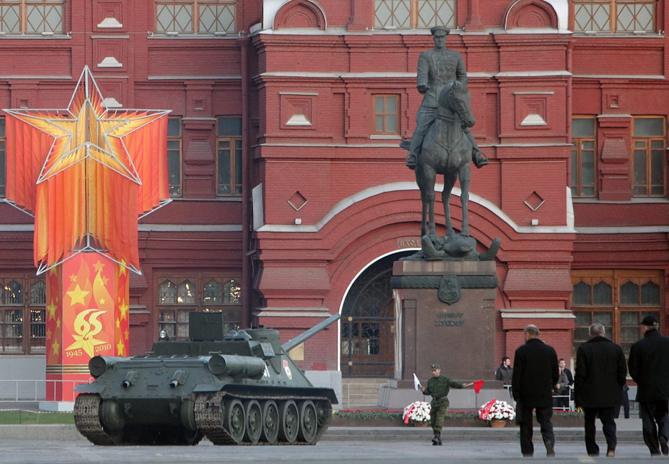 RUSSIA REHERSAL OF THE VICTORY DAY PARADE