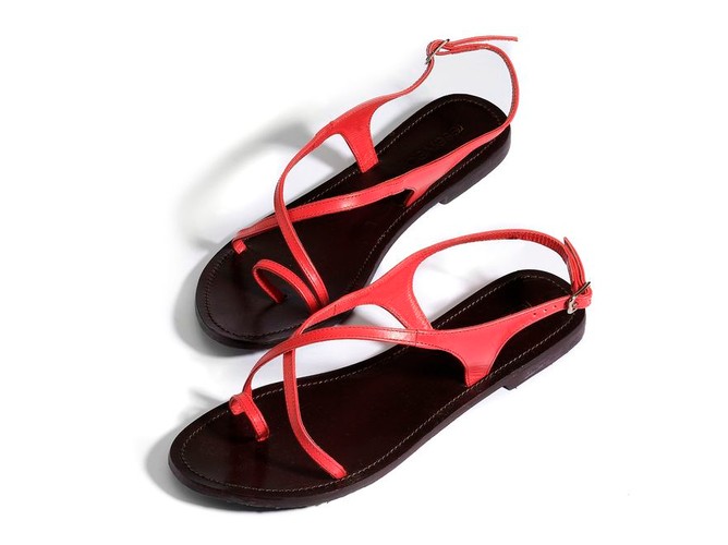 Kolorowe sandały z kolekcji Reserved wiosna-lato 2011