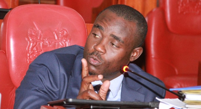 Kakamega Senator Cleophas Malala during  past session in parliament