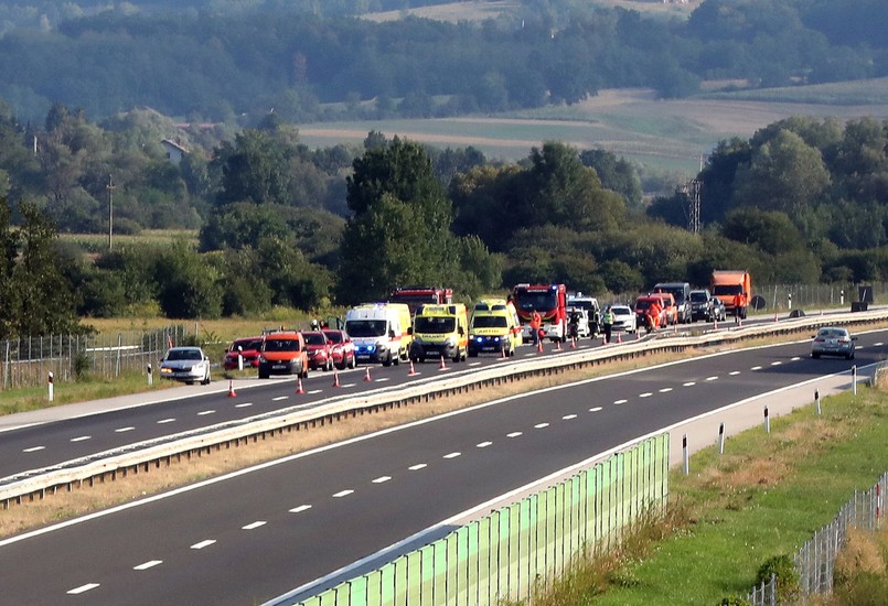 Wypadek autokaru w Chorwacji