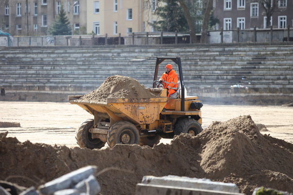 Budowa stadionu lekkoatletycznego w Gorzowie