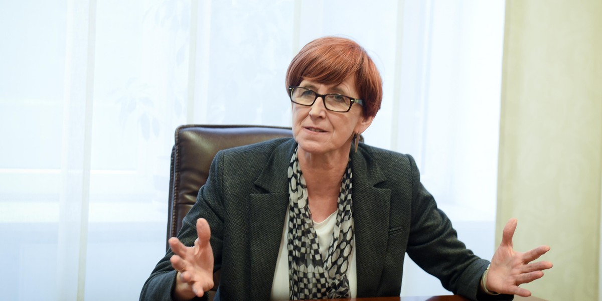 Minister rodziny Elżbieta Rafalska