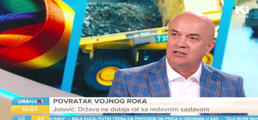 "Vojna neutralnost Srbije ne garantuje da neće biti uvučena u novi rat", stav je penzionisanog pukovnika Jolovića