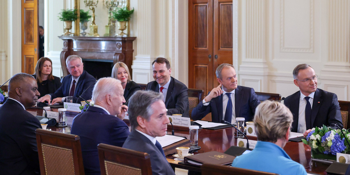 Spotkanie w Białym Domu.