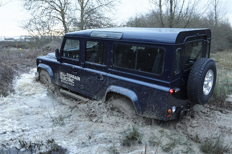 Elektryczny Land Rover Defender