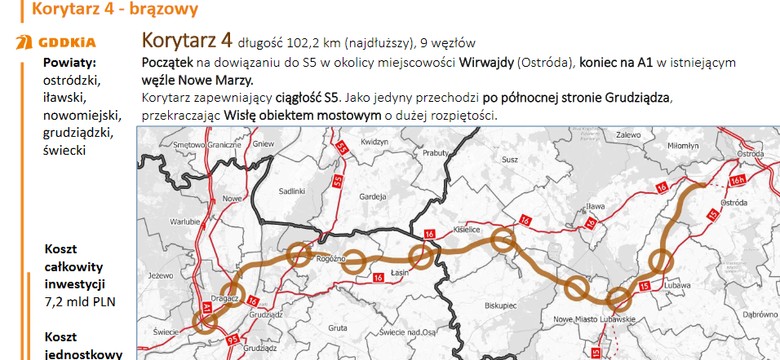 Rząd chciał tanio przedłużyć S5. Grudziądz proponuje lepszy wariant