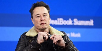 Neuralink founder Elon Musk at The New York Times' Dealbook summit.Slaven Vlasic/Getty Images