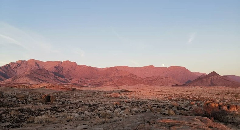 Brandberg Mountain.