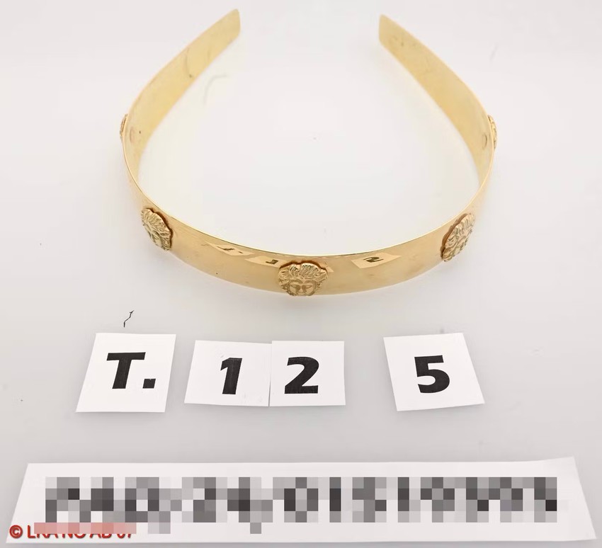 Dragocenosti zaplenjene kod Marijane M.