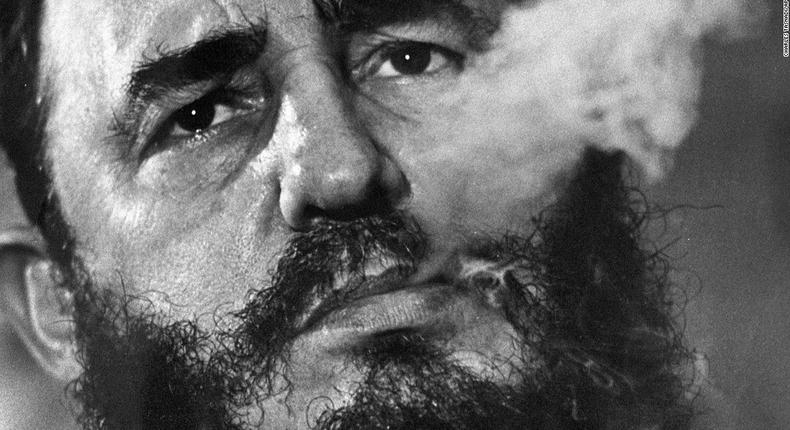 Fidel Castro had a penchant for cigars before giving them up