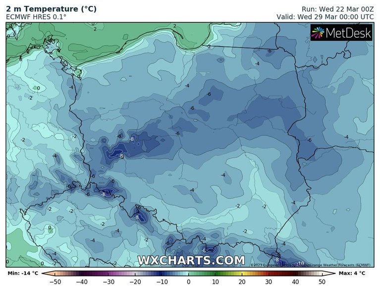 Temperatura drastycznie spadnie