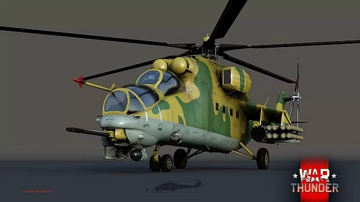 Do War Thunder nadlatują helikoptery i inne współczesne bojowe maszyny