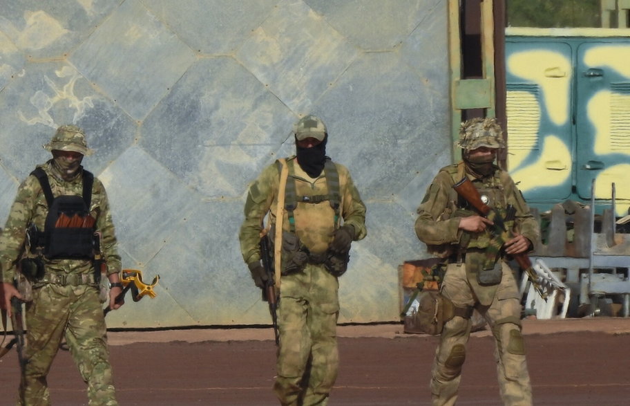 Trzech rosyjskich najemników w północnym Mali