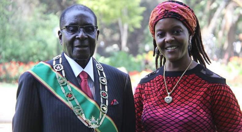 Grace Mugabe summoned for “improperly burying late Robert Mugabe
