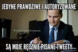 Blamaż Sikorskiego i stylizacyjna wpadka Kaczyńskiego. MEMY DNIA