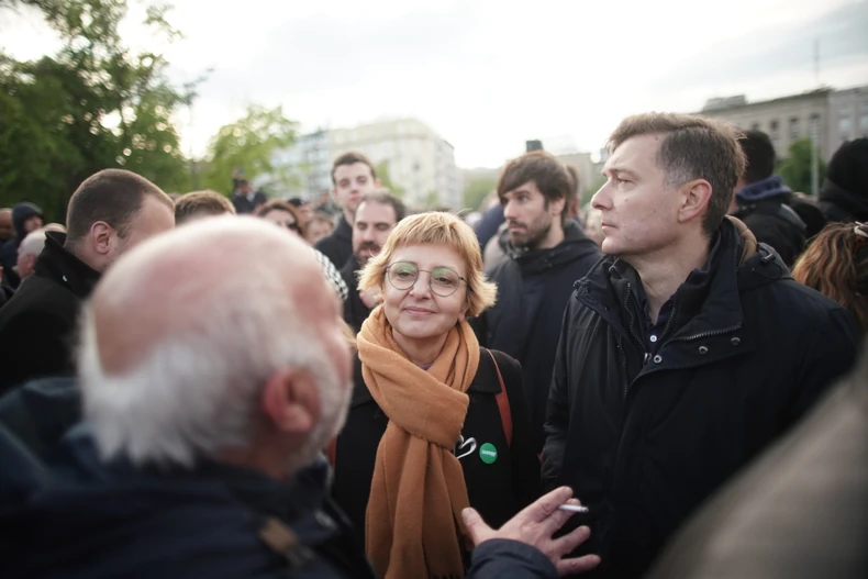 Biljana Stojković i Nebojša Zelenović, članovi koalicije Moramo