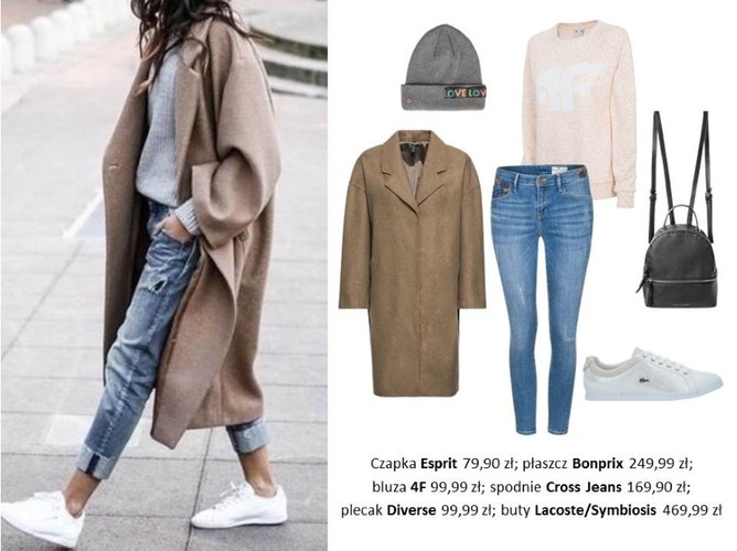 STYLIZACJE ze sportowymi butami