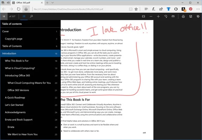 Windows 10 build 16188 wprowadza liczne usprawnienia w obsłudze PDF-ów w Edge