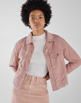 Kordbársony dzseki BERSHKA 8 995 Ft- bershka.com