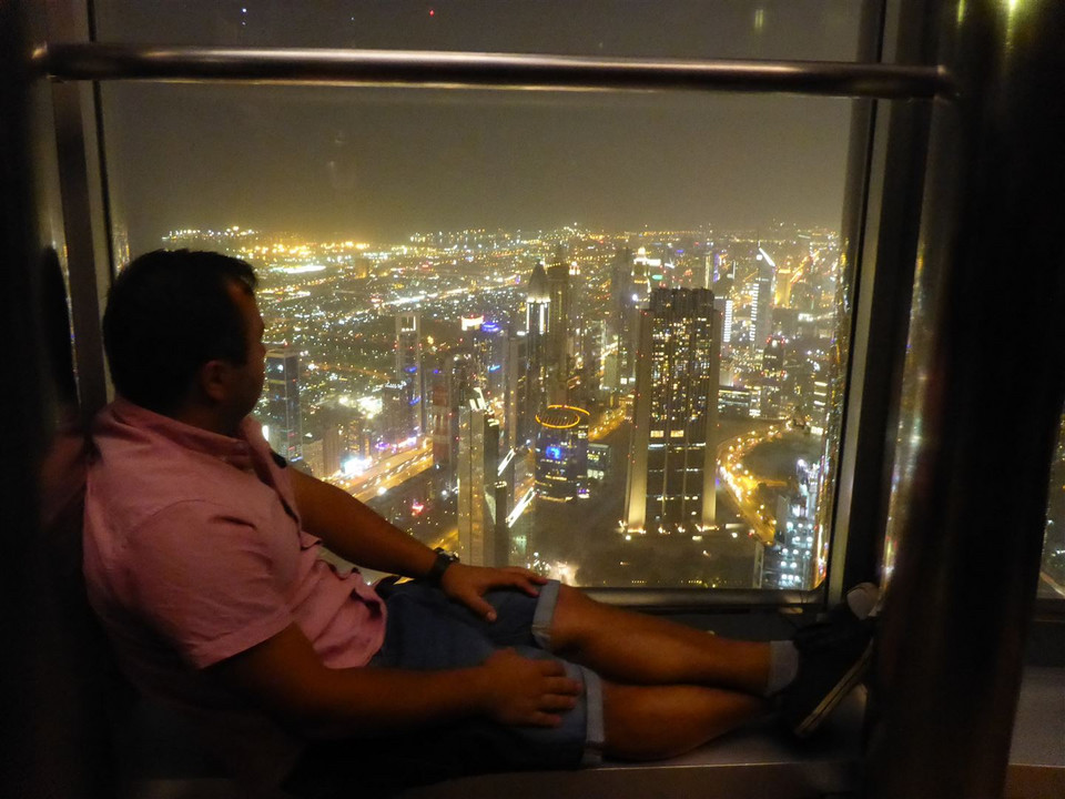 Burj Khalifa nocą
