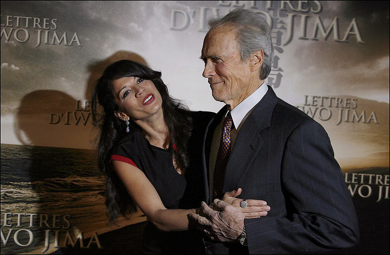 Clint Eastwood z byłą żoną Diną (2007)