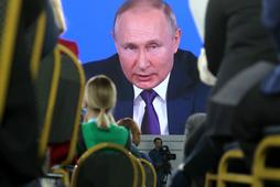 Władimir Putin na 17 corocznej konferencji prasowej