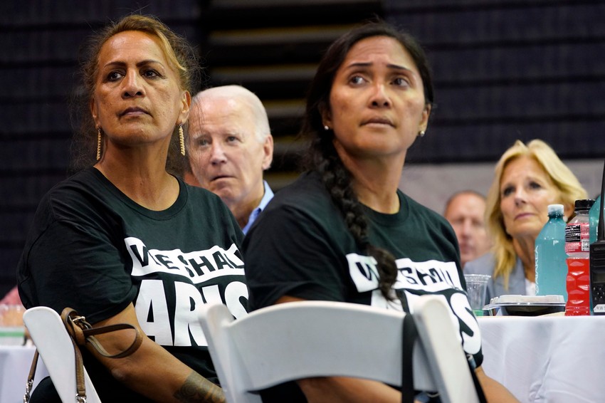 Poseta Džoa Bajdena Lahajni na ostrvu Maui, Havaji, nakon katastrofalnih požara